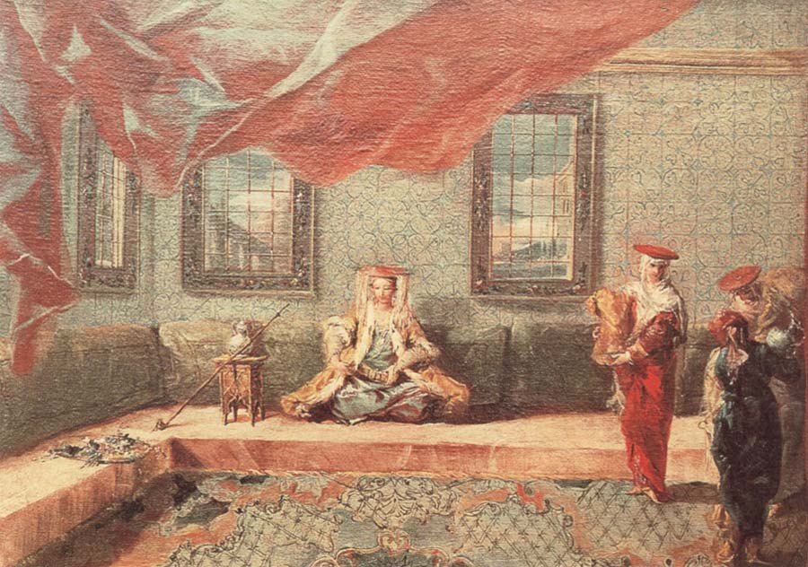 Scene in a Harem